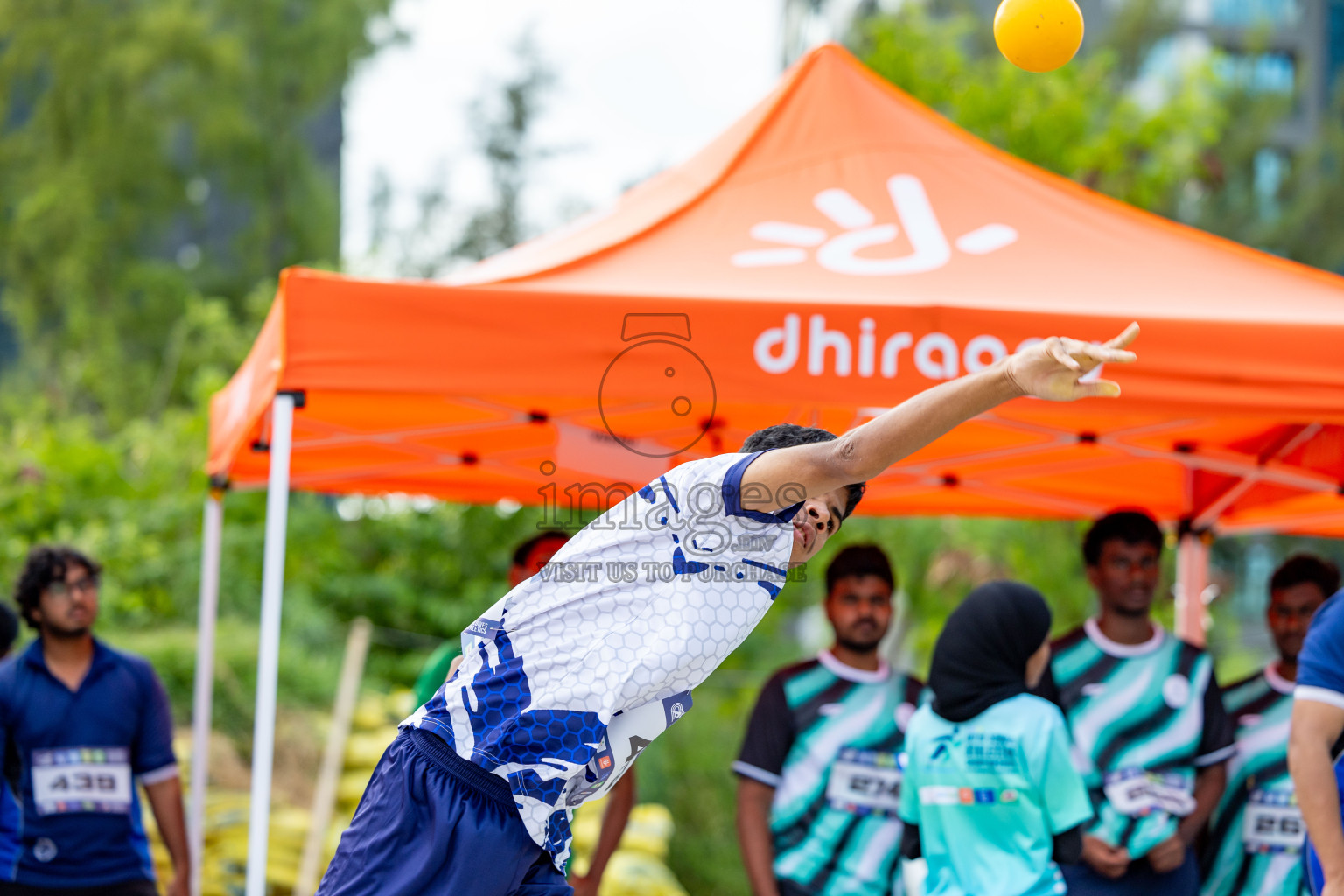 Day 2 of MWSC Interschool Athletics Championships 2024 held in Hulhumale Running Track, Hulhumale, Maldives on Sunday, 10th November 2024. 
Photos by: Hassan Simah / Images.mv