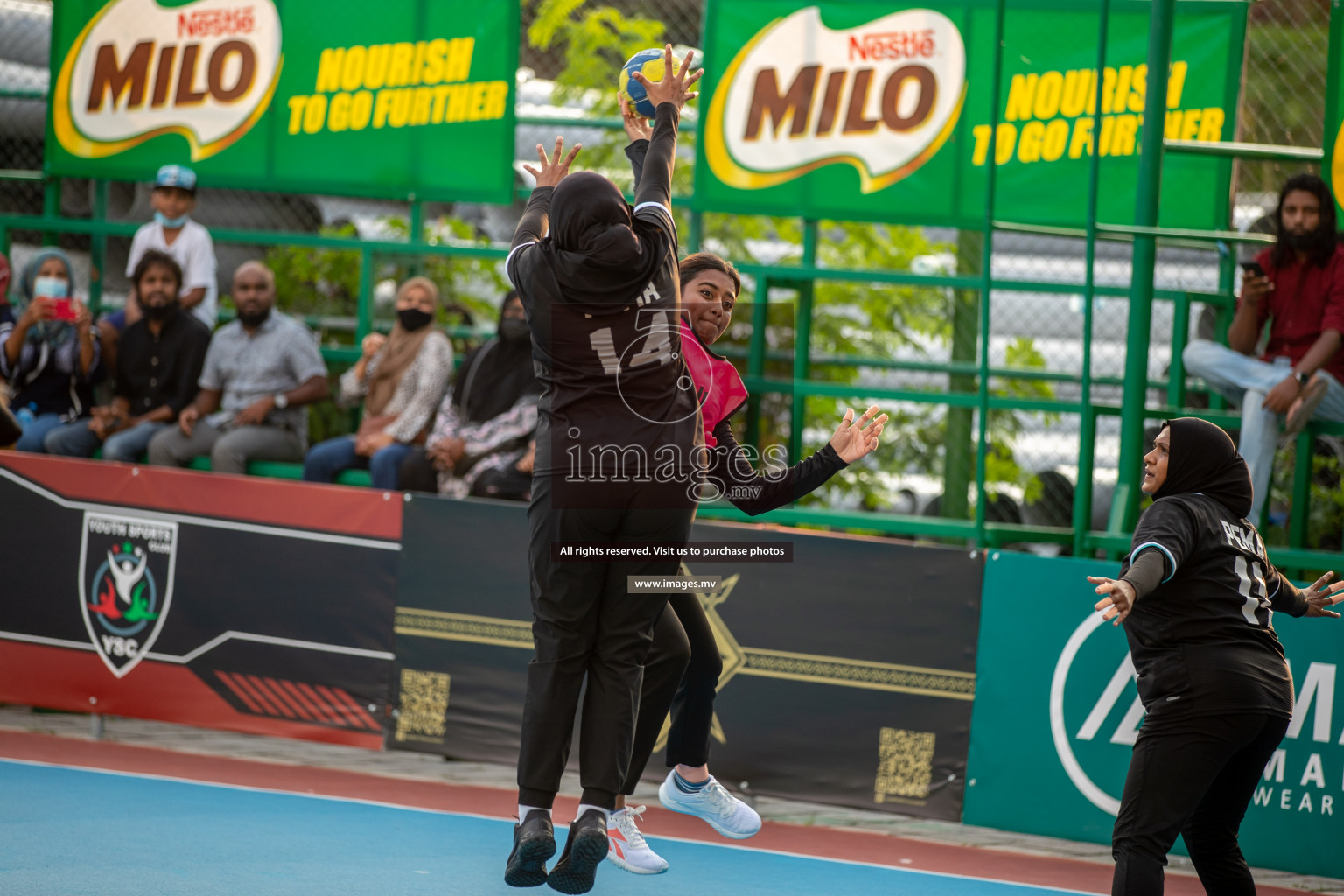 Day 12 of Milo 6th Inter Office Handball Tournament 2022 - Photos by Hassan Simah