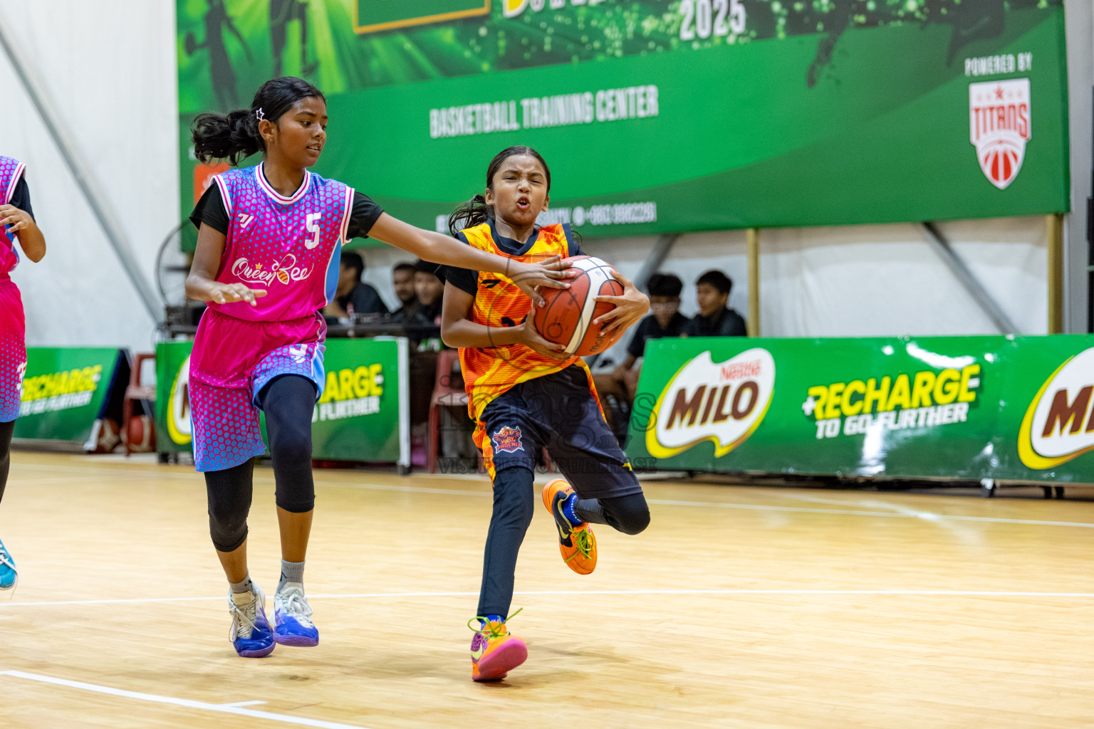 Milo 5 x 5 Junior Challenge 2025 - Basketball tournament held in Basketball Training Center, Male', Maldives on Thursday, 09th October 2025. 
Photo by: Hassan Simah / Images.mv