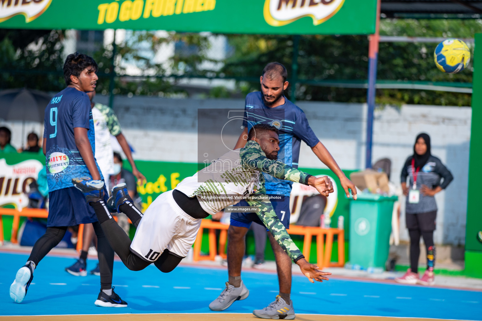 Milo 8th National Handball Tournament Day 4, 18th December 2021, at Handball Ground, Male', Maldives. Photos by Hassan Simah