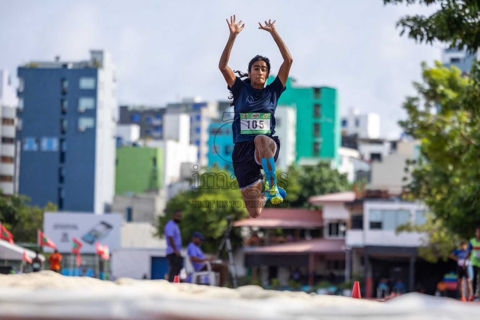 Day 3 of 33rd National Athletics Championship was held in Ekuveni Track at Male', Maldives on Saturday, 7th September 2024.
Photos: Suaadh Abdul Sattar / images.mv