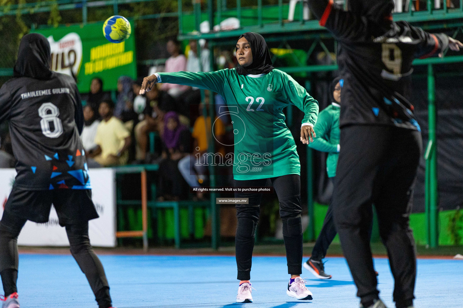 Day 1 of 7th Inter-Office/Company Handball Tournament 2023, held in Handball ground, Male', Maldives on Friday, 16th September 2023 Photos: Nausham Waheed/ Images.mv