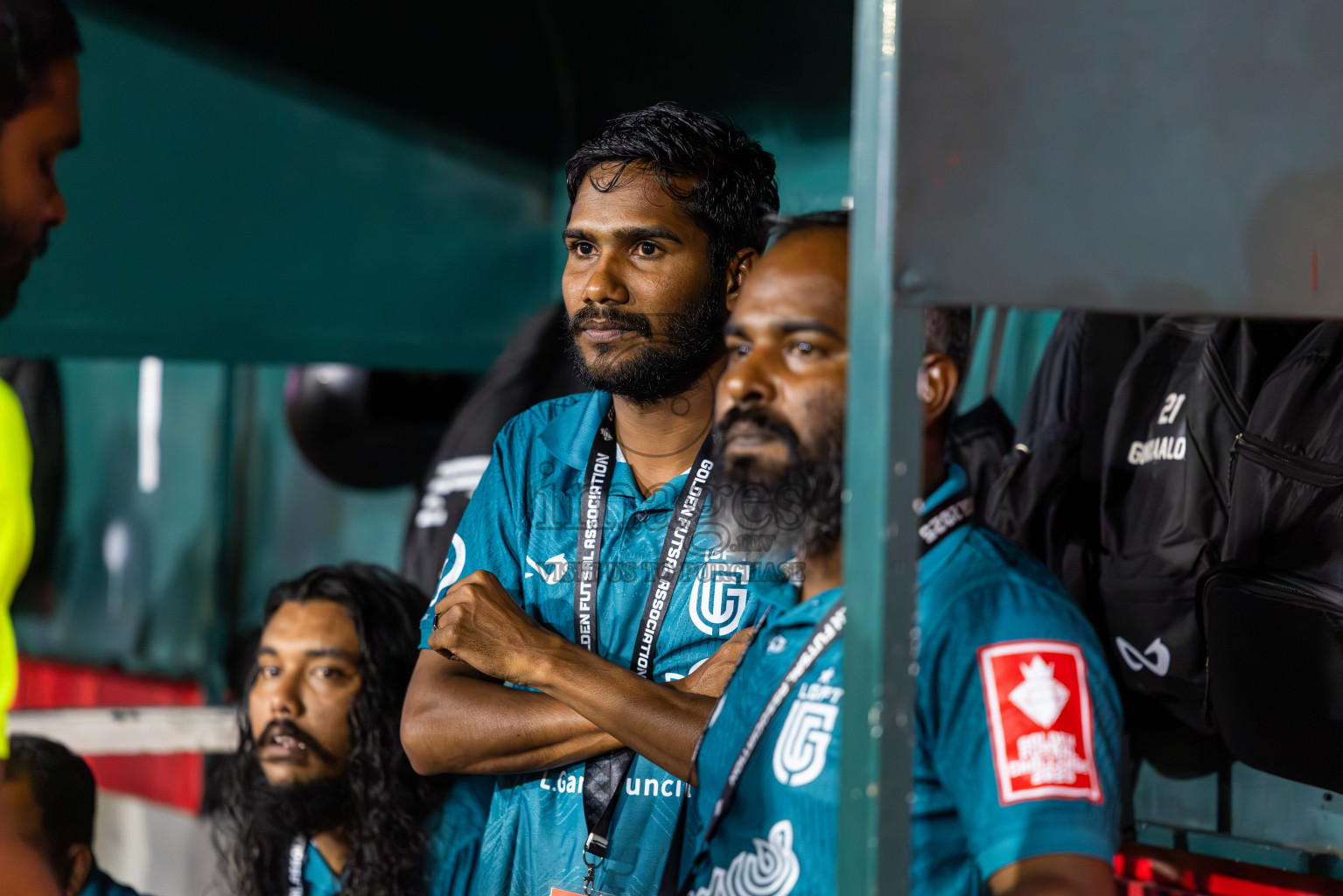 L Gan vs L Isdhoo in Laamu Atoll Finals Day 26 of Golden Futsal Challenge 2025 was held on Thursday , 30th January 2025, in Hulhumale', Maldives. Photos: Ismail Thoriq / images.mv
