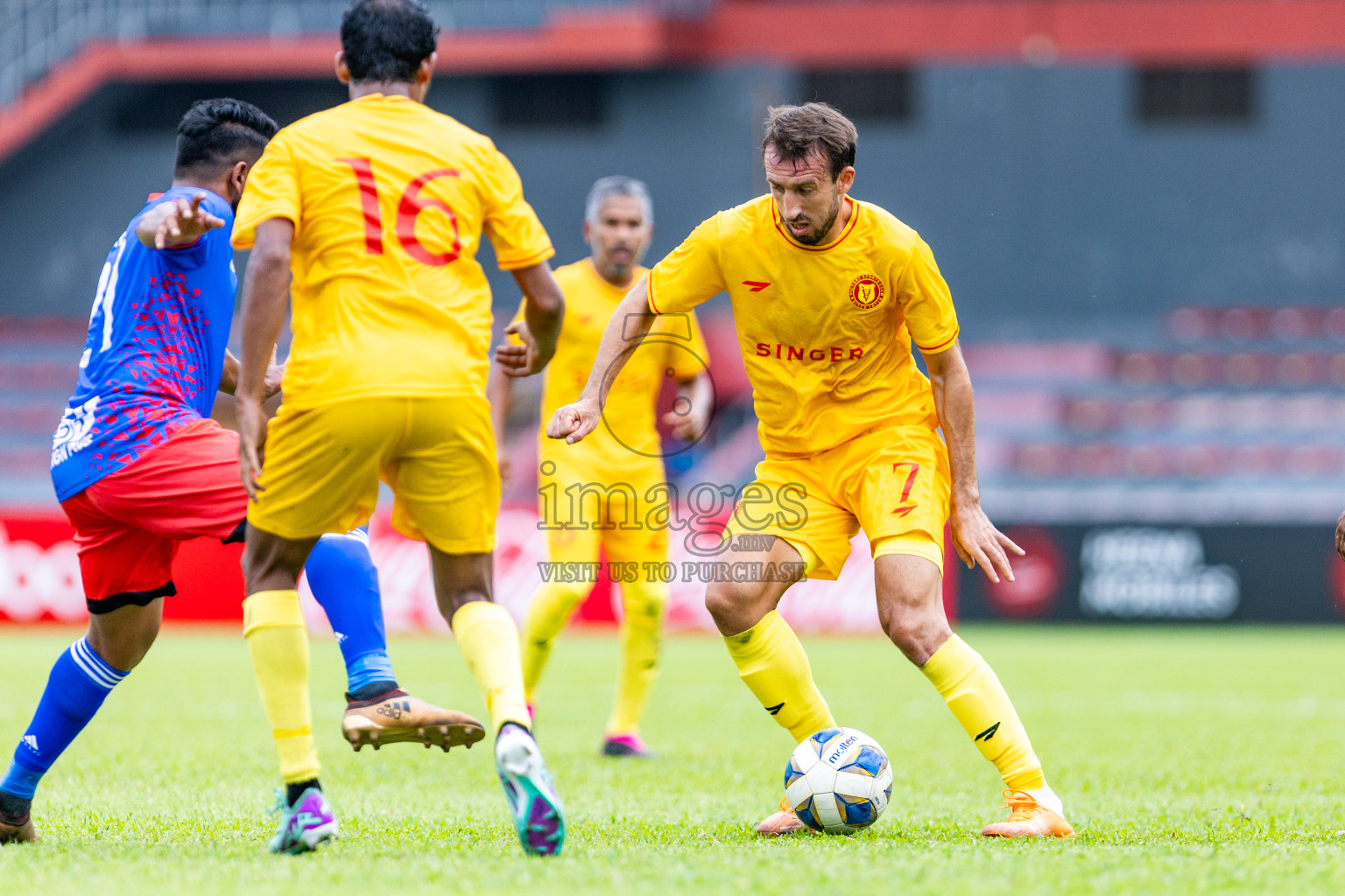 Club P.K vs Victory Sports Club in Day 3 of Second Division 2023 in Male' Maldives on Thursday, 28th December 2023. Photos: Nausham Waheed / images.mv