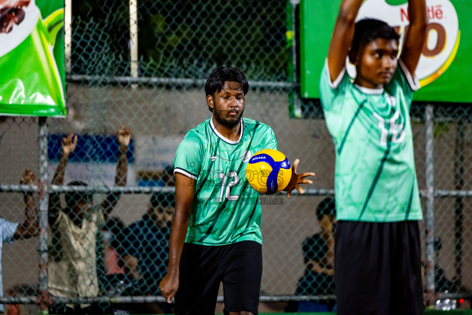 Day 2 of Interschool Volleyball Tournament 2024 was held in Ekuveni Volleyball Court at Male', Maldives on Sunday, 24th November 2024. Photos: Nausham Waheed / images.mv