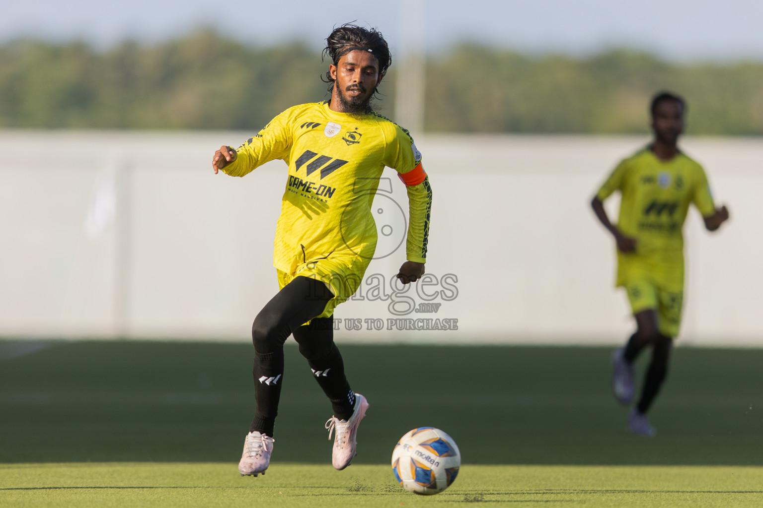Velaa Sports Club vs Team Middle East in Day 3 of Eydhafushi Cup 2025 held in Eydhafushi Football Stadium at B. Eydhafushi, Maldives on Sunday, 7th September 2025. Photos: Arif Rasheed / images.mv