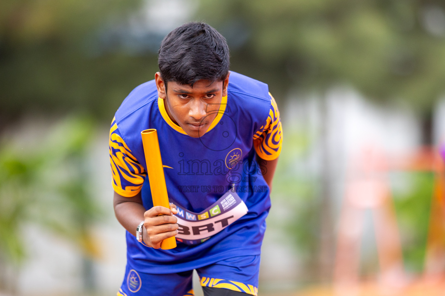 Day 5 of MWSC Interschool Athletics Championships 2024 held in Hulhumale Running Track, Hulhumale, Maldives on Wednesday, 13th November 2024. Photos by: Raif Yoosuf / Images.mv