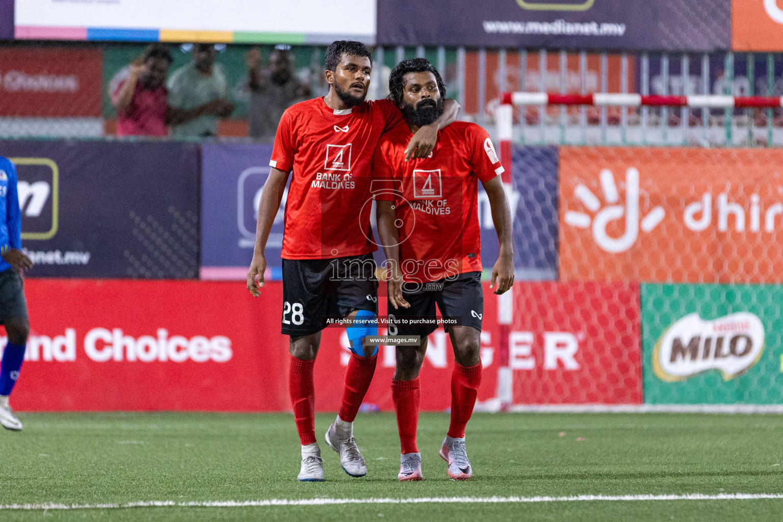 STELCO vs United BML in Quarter Final of Club Maldives Cup 2023 held in Hulhumale, Maldives, on Saturday, 12th August 2023Photos: Nausham Waheed