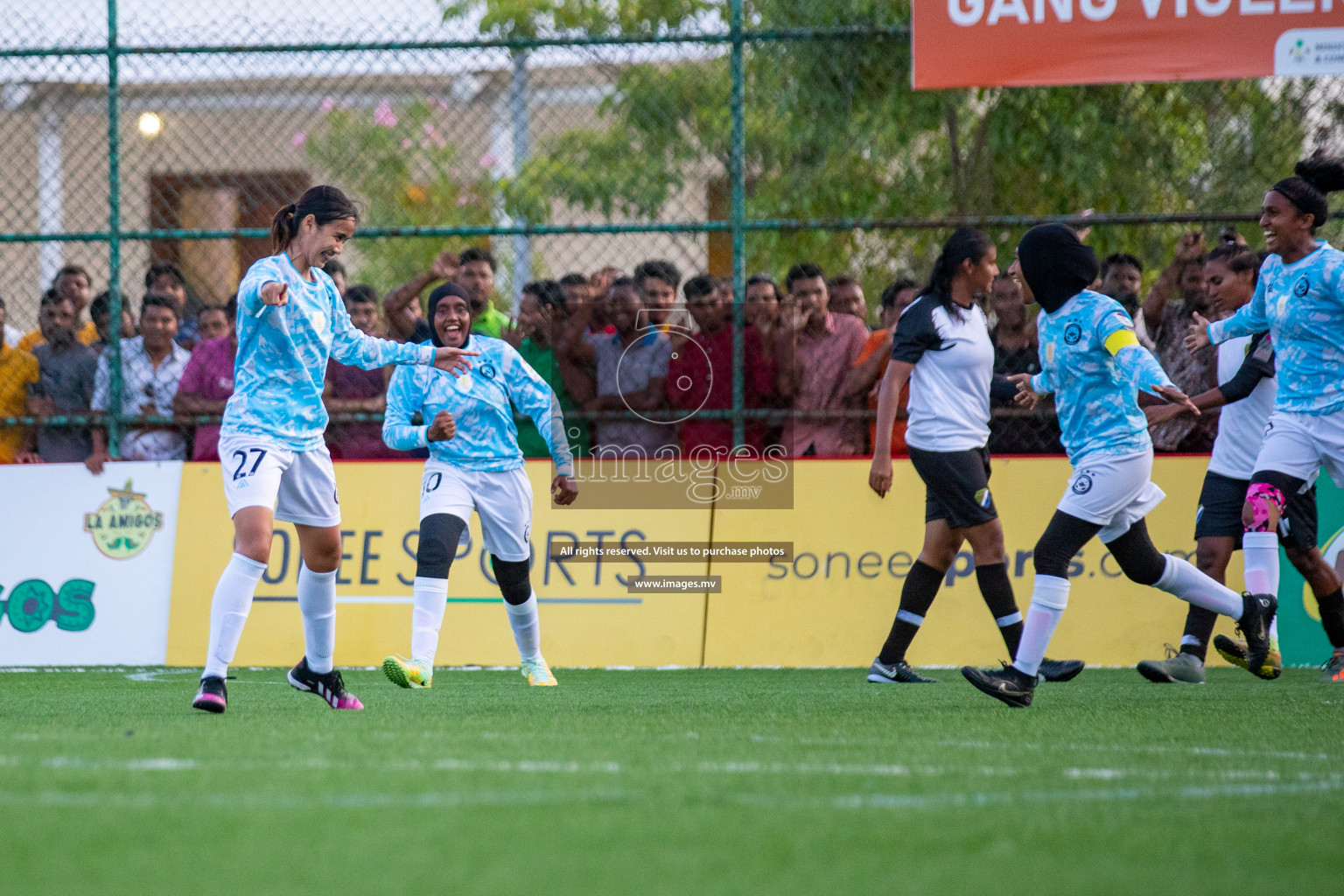 MPL vs DSC in Eighteen Thirty Women's Futsal Fiesta 2022 was held in Hulhumale', Maldives on Monday, 17th October 2022. Photos: Hassan Simah, Mohamed Mahfooz Moosa / images.mv