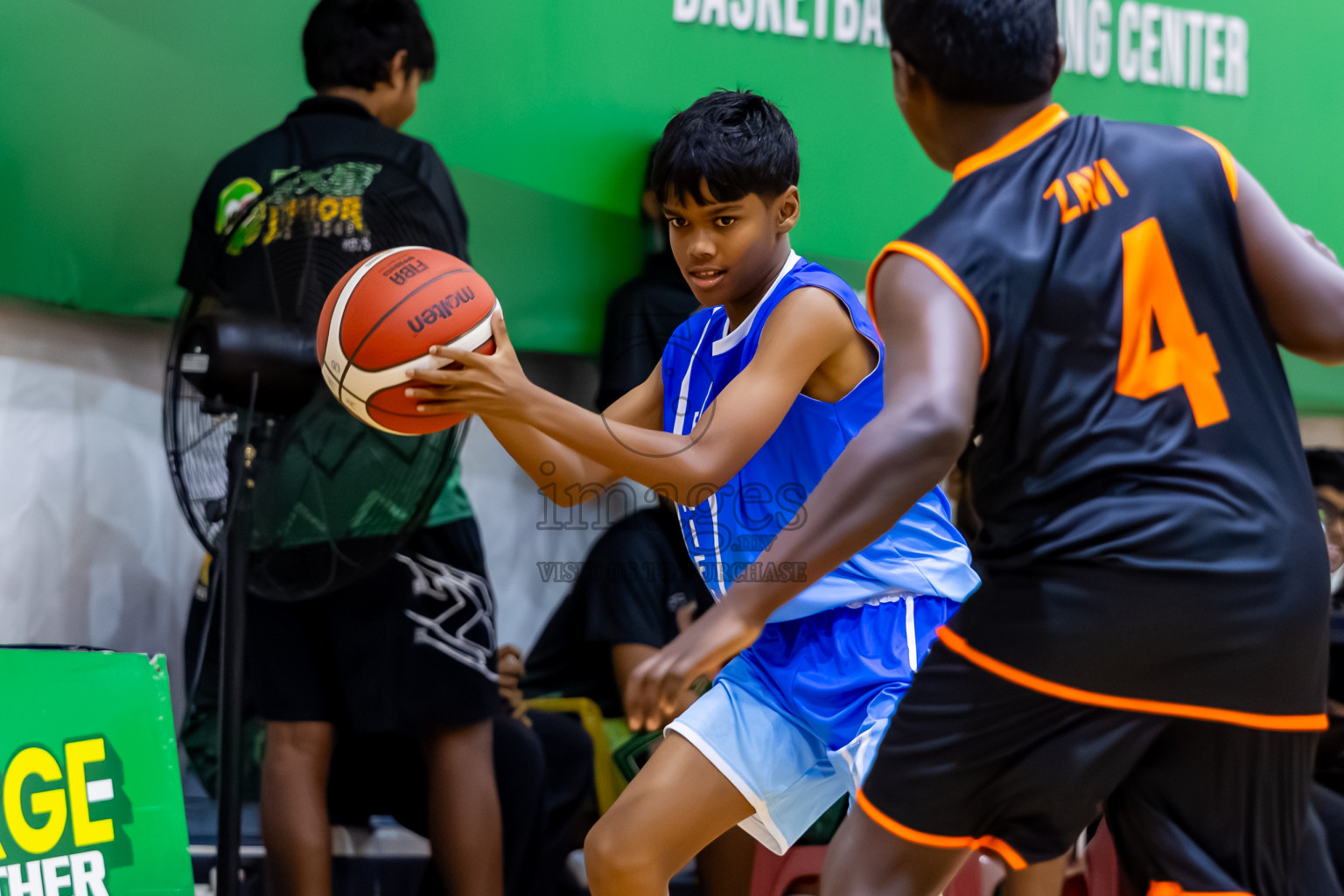 Day 2 of Milo 5 x 5 Junior Challenge 2025 - Basketball tournament held in Basketball Training Center, Male', Maldives on Friday, 10th October 2025. Photos by: Nausham Waheed / Images.mv