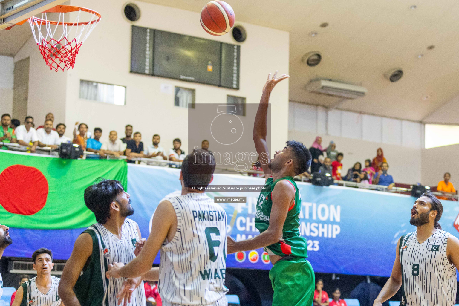 Five Nation Championship 2023 (Semi Final) Bangladesh vs Pakistan Bangladesh vs Pakistan in the semi final of Five Nation Championship 2023 was held in Social Center, Male', Maldives on Tuesday, 20th June 2023. Photos: Ismail Thoriq / images.mv