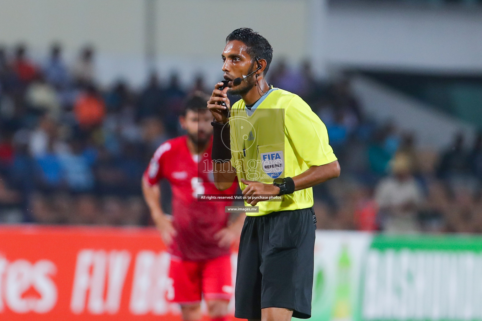 Lebanon vs India in the Semi-final of SAFF Championship 2023 held in Sree Kanteerava Stadium, Bengaluru, India, on Saturday, 1st July 2023. Photos: Nausham Waheed, Hassan Simah / images.mv