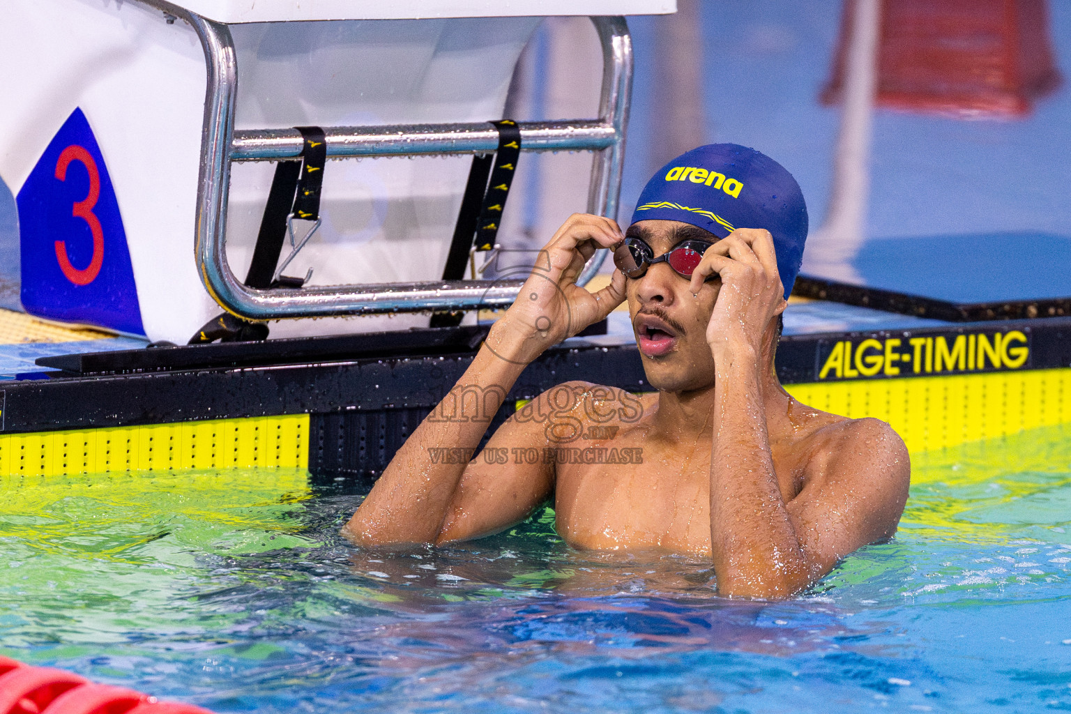 Day 1 of BML 21st Interschool Swimming Competition 2025 was held in Hulhumale' Swimming Pool, Hulhumale', Maldives on Saturday, 11th October 2025. Photos: Ismail Thoriq / images.mv