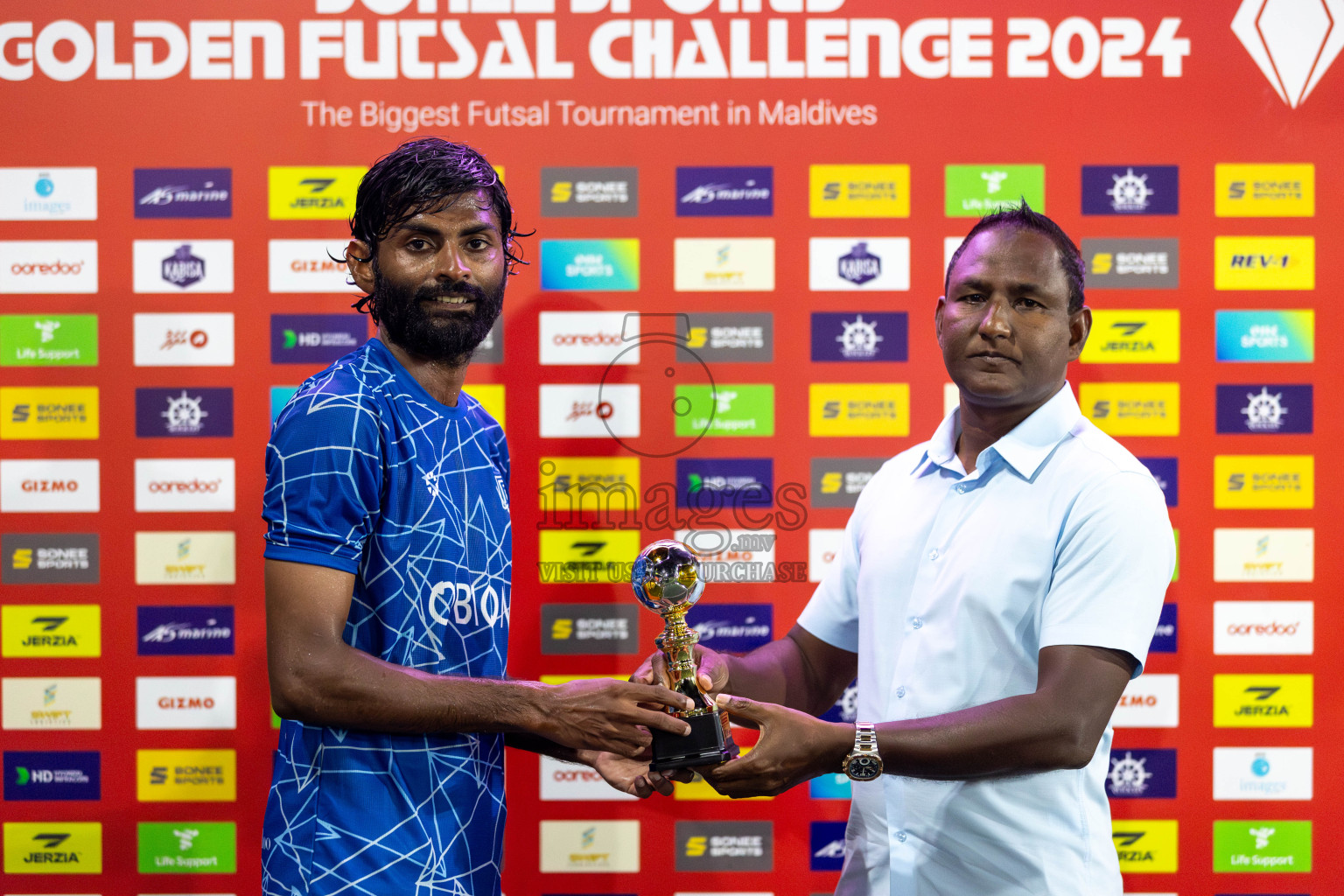 HDh Neykurendhoo vs HDh Naivaadhoo in Day 18 of Golden Futsal Challenge 2024 was held on Thursday, 1st February 2024, in Hulhumale', Maldives Photos: Mohamed Mahfooz Moosa, / images.mv