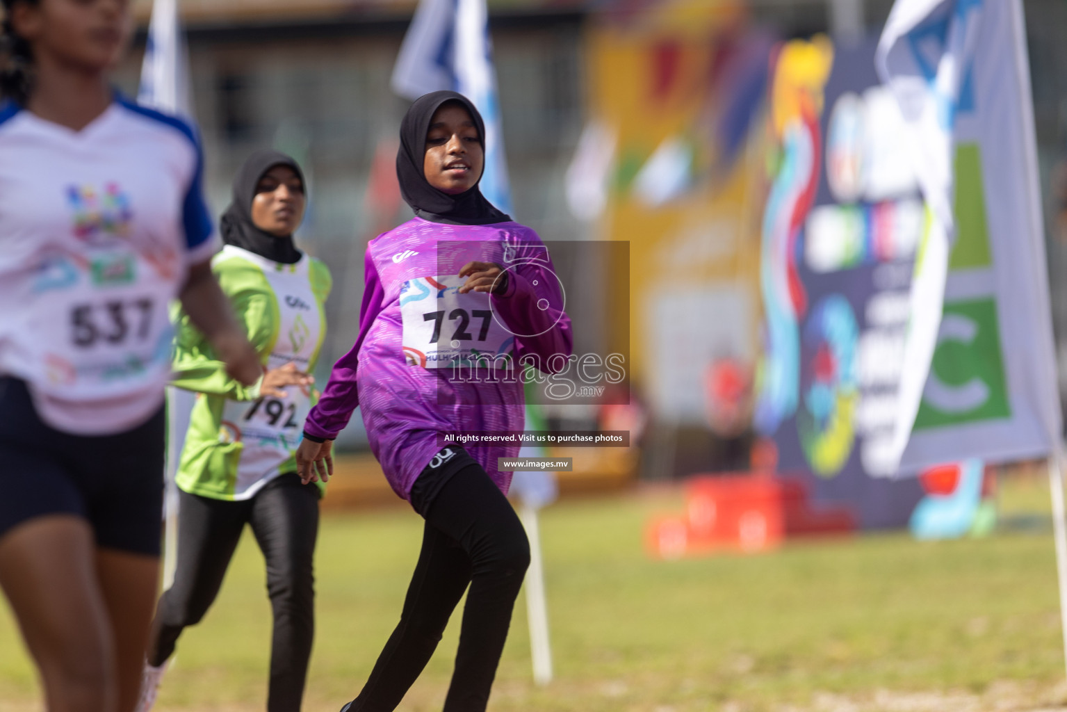 Day two of Inter School Athletics Championship 2023 was held at Hulhumale' Running Track at Hulhumale', Maldives on Sunday, 15th May 2023. Photos: Shuu/ Images.mv