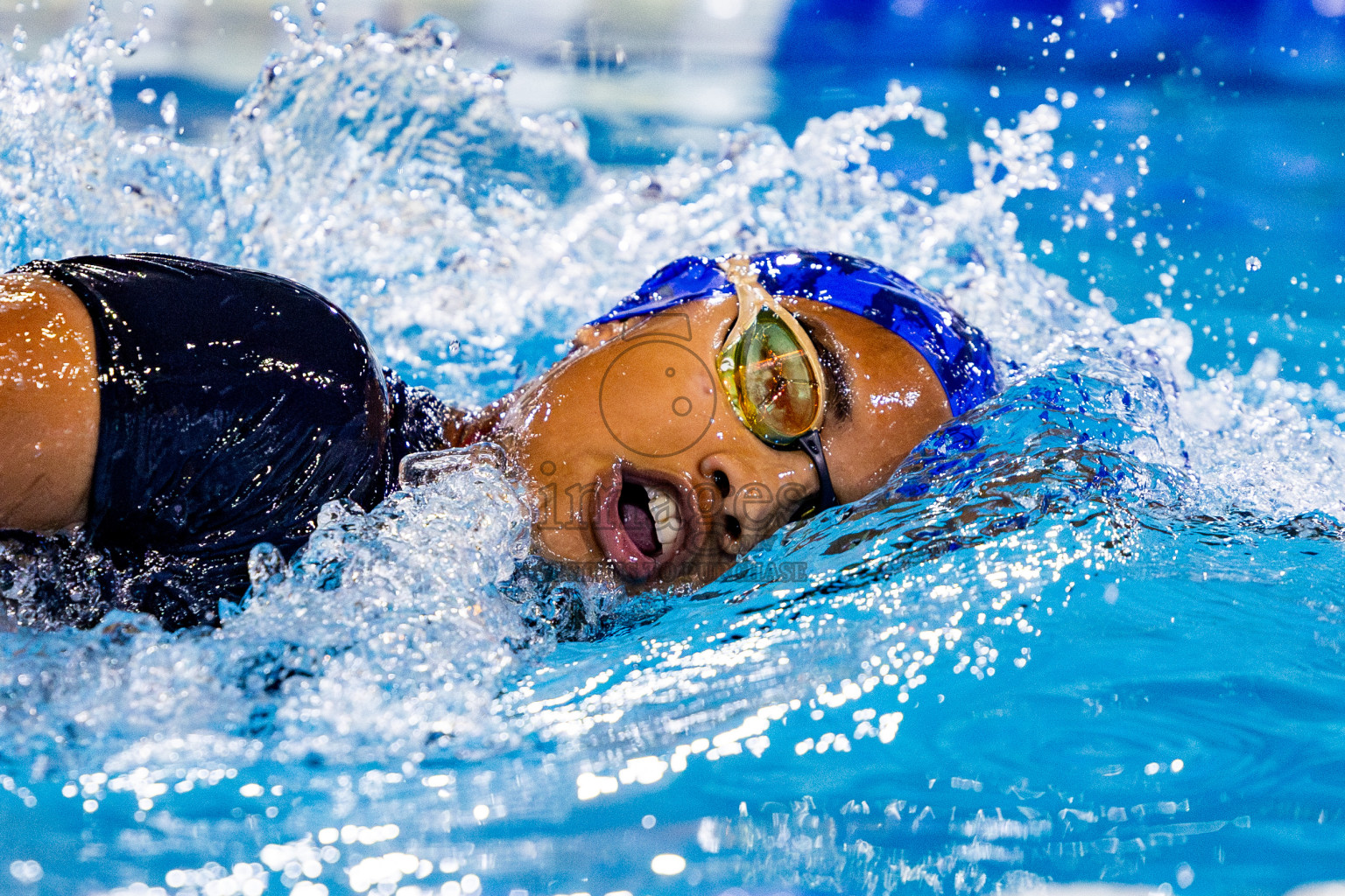 Day 3 of National Swimming Competition 2024 held in Hulhumale', Maldives on Sunday, 15th December 2024. Photos: Nausham Waheed/ images.mv