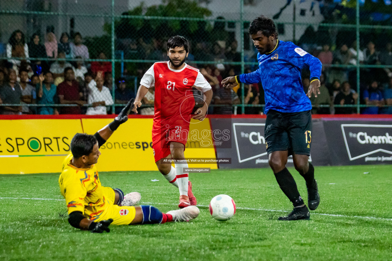 MPL vs Club Aasandha in Club Maldives Cup 2022 was held in Hulhumale', Maldives on Wednesday, 19th October 2022. Photos: Hassan Simah/ images.mv