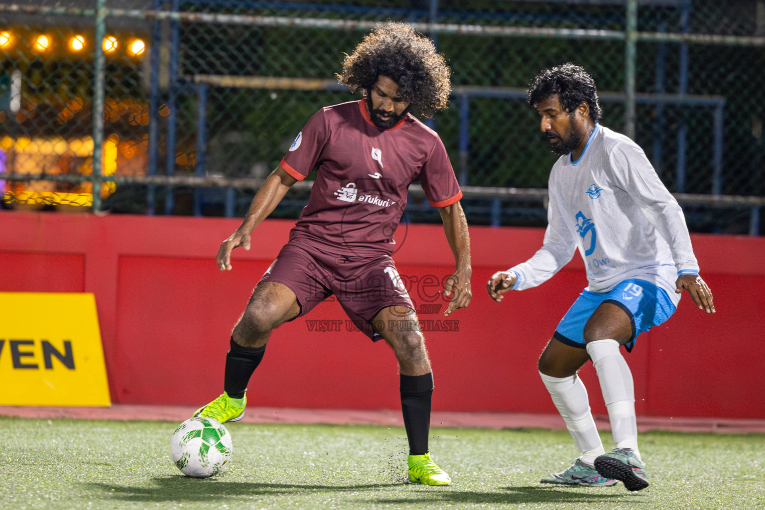 Smartown FC vs Maldives Post Limited in Day 7 of Office League 2025 was held on Tuesday, 22nd April 2025 in Hulhumale', Maldives. Photos: Ismail Thoriq / images.mv