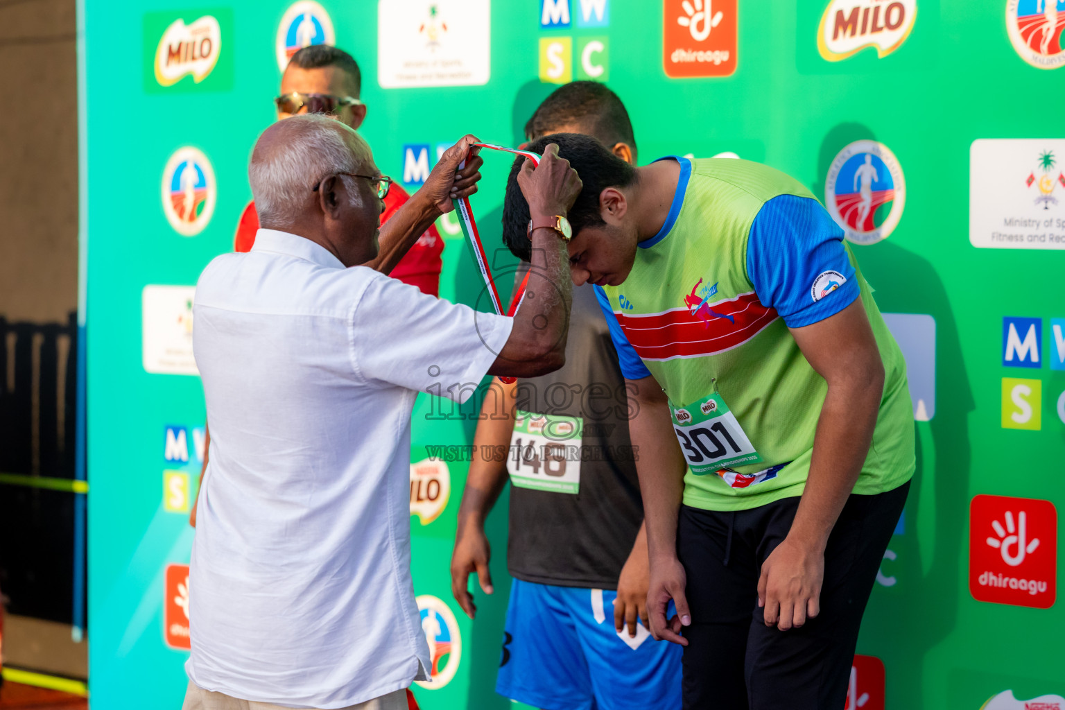 Day 1 of 12th Milo Association Championships was held in Ekuveni Track at Male', Maldives on Thursday, 24th April 2025. Photos: Nausham Waheed / images.mv