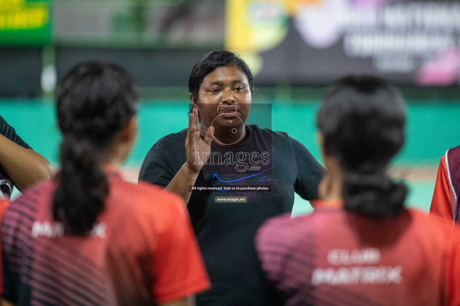 Day 2 of 20th Milo National Netball Tournament 2023, held in Synthetic Netball Court, Male', Maldives on 30th May 2023 Photos: Nausham Waheed/ Images.mv