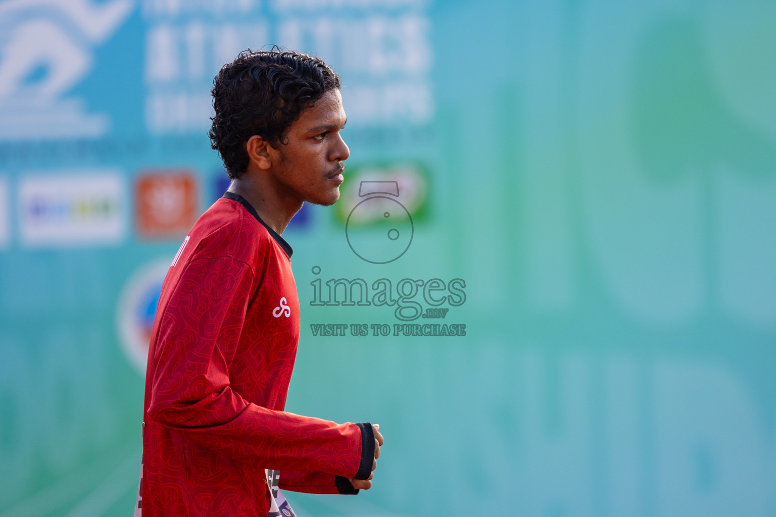 Day 6 of MWSC Interschool Athletics Championships 2024 held in Hulhumale Running Track, Hulhumale, Maldives on Thursday, 14th November 2024. Photos by: Ismail Thoriq / Images.mv