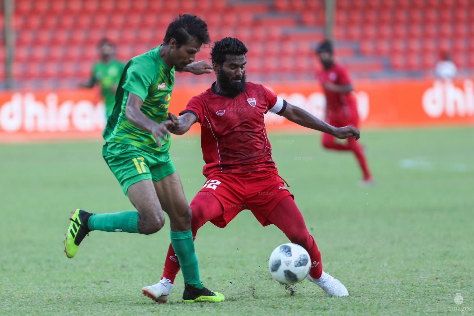 Dhiraagu Dhivehi Premier League 2018 - Maziya vs TC Sports club in Male, Maldives, Sunday November 25, 2018. (Images.mv Photo/Suadh Abdul Sattar)