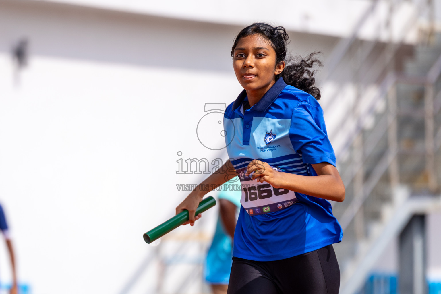 Day 6 of MWSC Interschool Athletics Championships 2024 held in Hulhumale Running Track, Hulhumale, Maldives on Thursday, 14th November 2024. Photos by: Ismail Thoriq / Images.mv