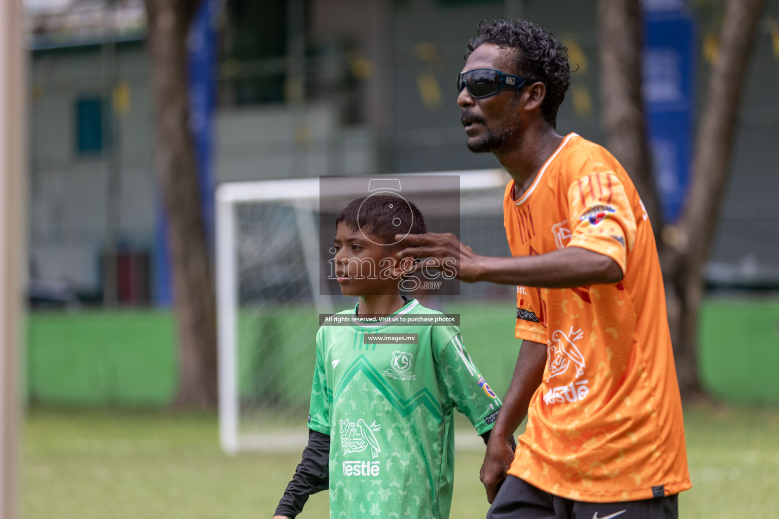 Day 1 of Nestle kids football fiesta, held in Henveyru Football Stadium, Male', Maldives on Wednesday, 11th October 2023 Photos: Shut Abdul Sattar/ Images.mv