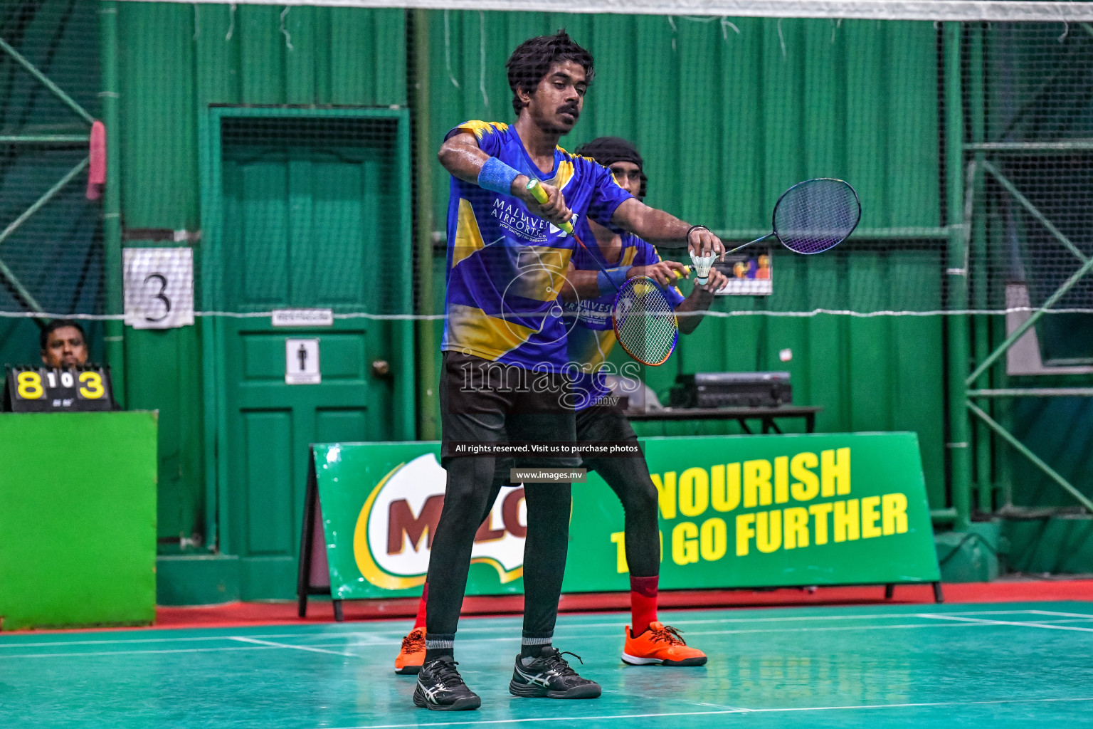 Day 4 of 6th Office Company Badmintion Championship held in Male', Maldives Photos: Nausham Waheed / Images.mv