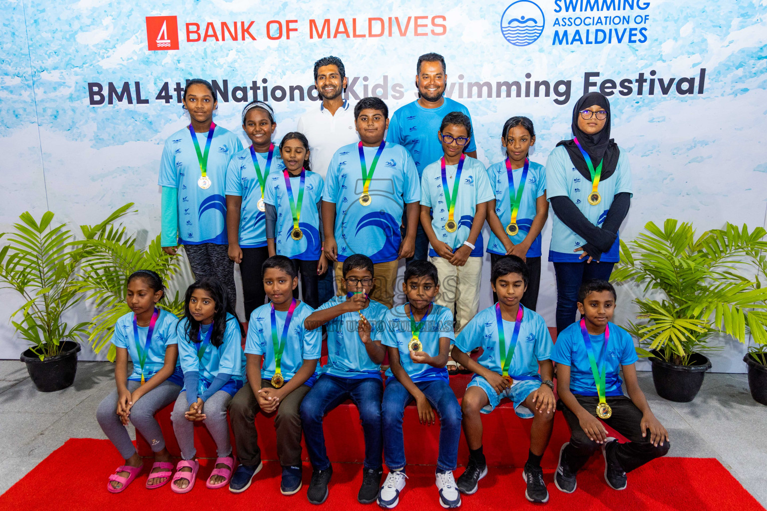 Closing Ceremony of 4th National Kids Swimming Festival 2023 on 9th December 2023, held in Hulhumale', Maldives Photos: Nausham Waheed / Images.mv