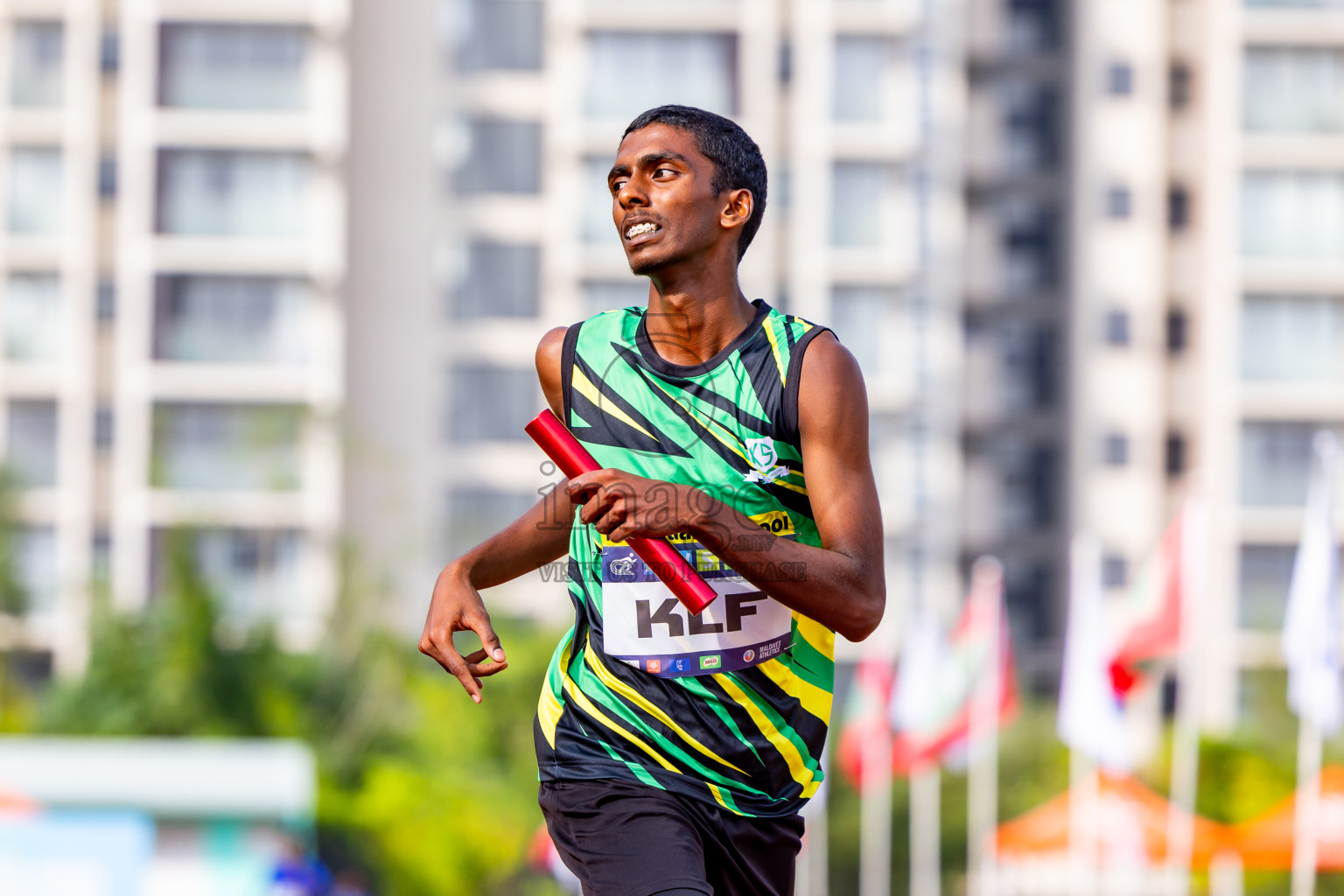 Day 5 of MWSC Interschool Athletics Championships 2024 held in Hulhumale Running Track, Hulhumale, Maldives on Wednesday, 13th November 2024. Photos by: Nausham Waheed / Images.mv