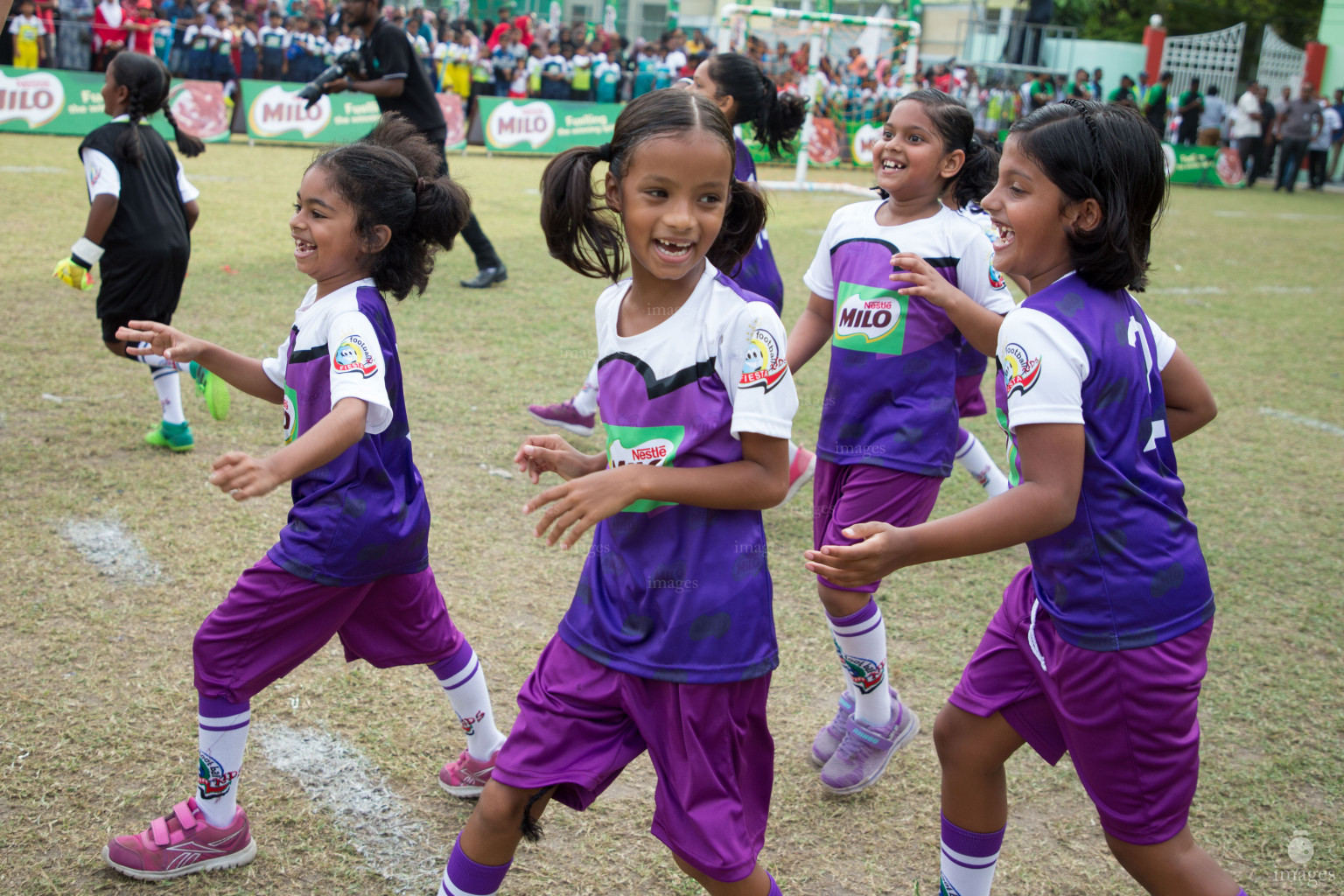 Closing Ceremony of MILO Kids Football Fiesta in Henveiru Grounds in Male', Maldives, Saturday, February 23rd 2019 (Images.mv Photo/Suadh Abdul Sattar, Ismail Thoriq)