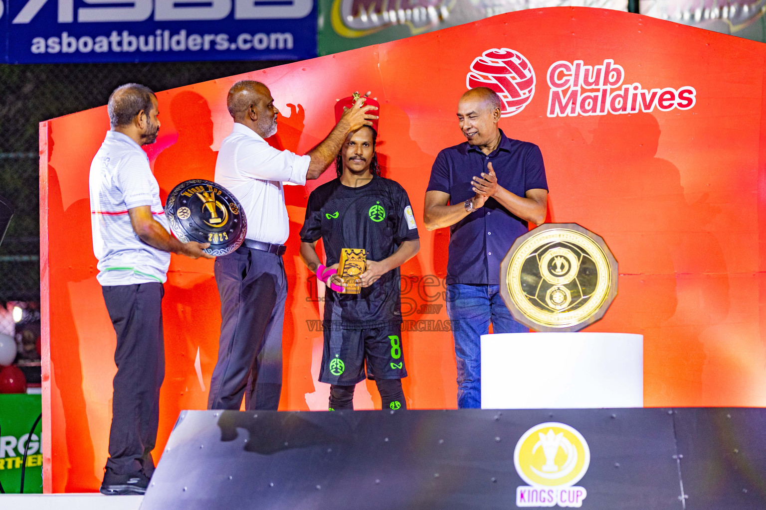 Road Recreation Club vs Club Combination SC Eydhafushi in Kings Cup Final of Club Maldives 2025 was held in Rehendhi Futsal Ground, Hulhumale', Maldives on Tuesday, 9th September 2025. Photos: Areef Adam / images.mv