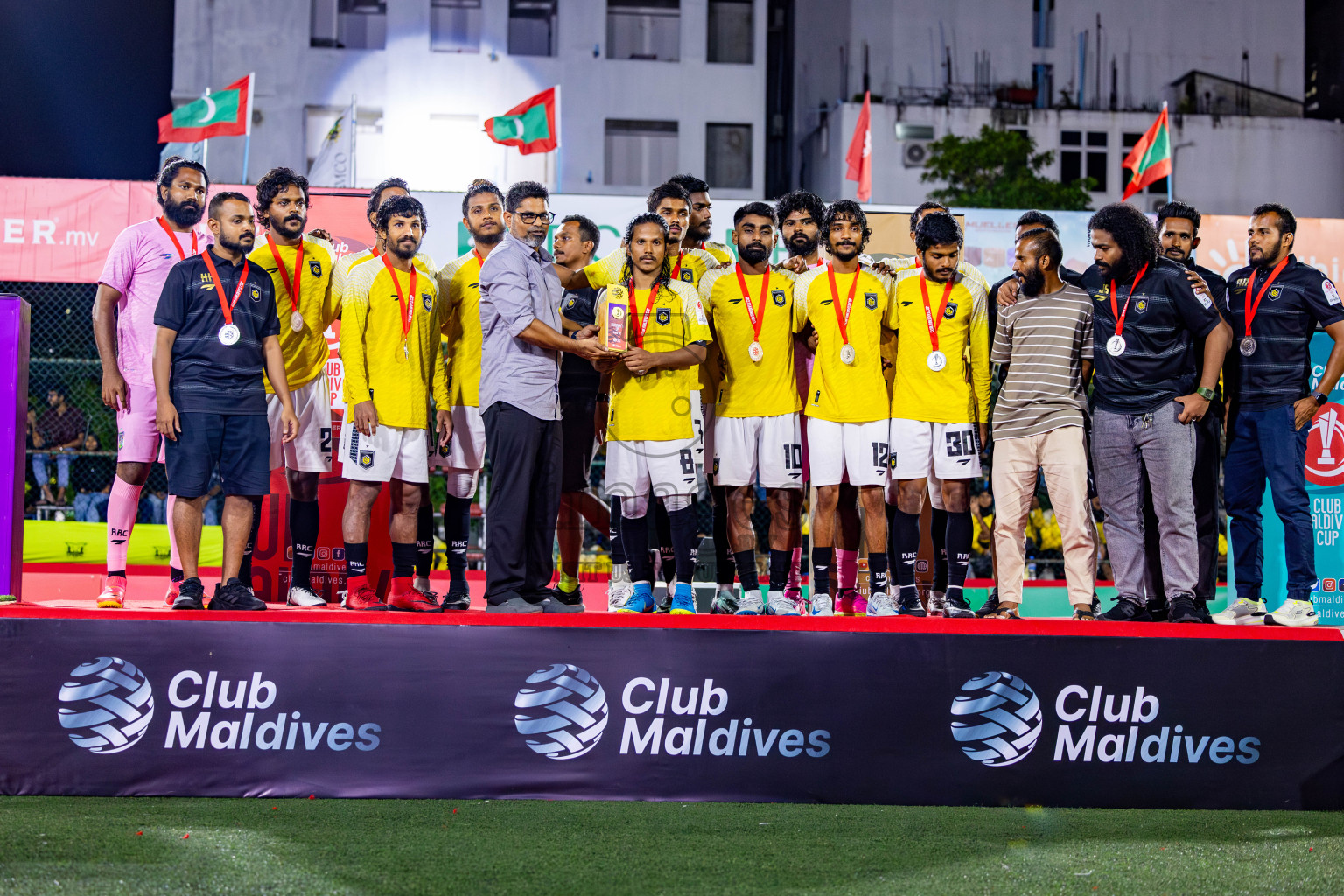 Final of Club Maldives Cup 2024 was held in Rehendi Futsal Ground, Hulhumale', Maldives on Friday, 18th October 2024. Photos: Nausham Waheed/ images.mv