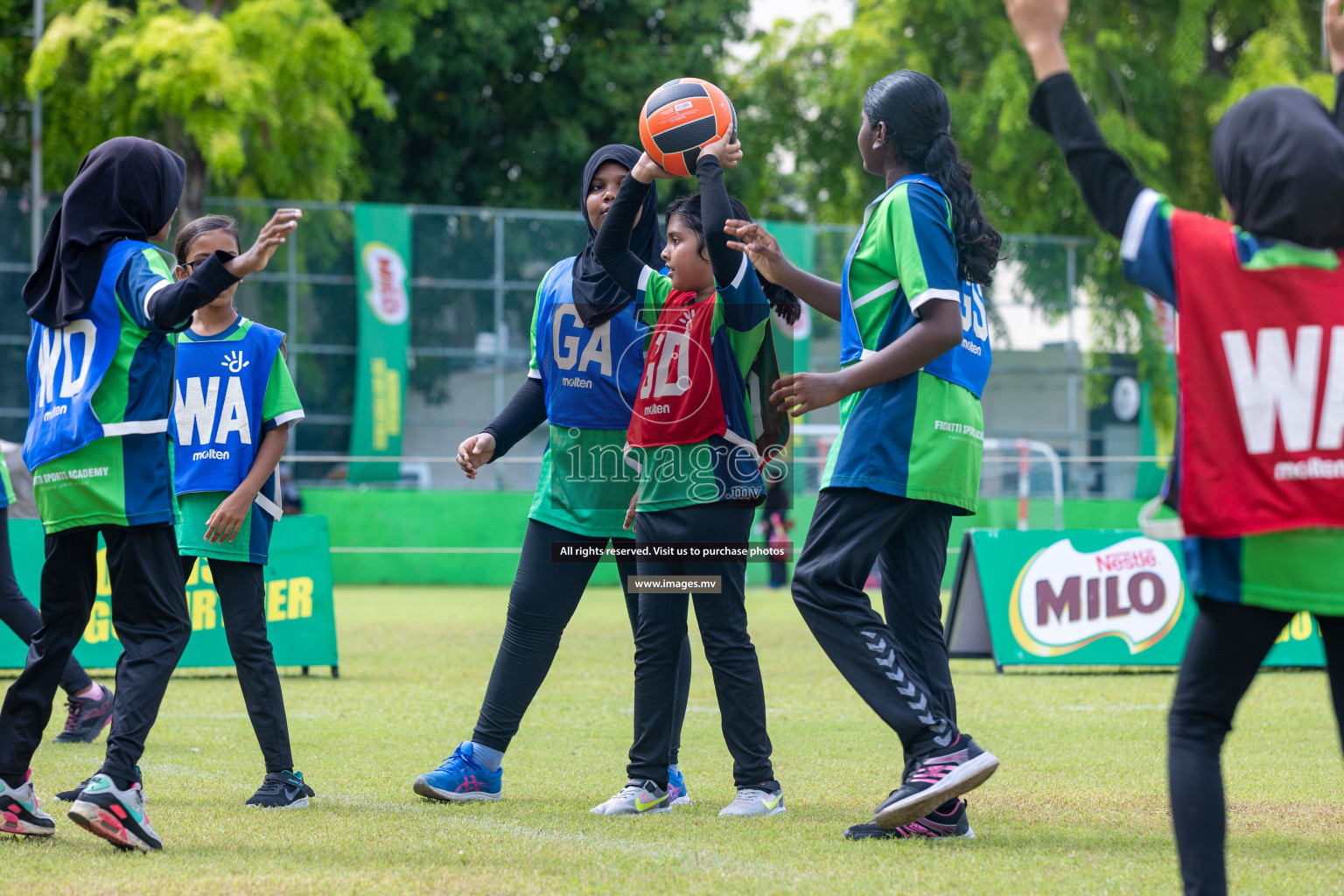 Day1 of Milo Fiontti Festival Netball 2023 was held in Male', Maldives on 12th May 2023. Photos: Nausham Waheed / images.mv