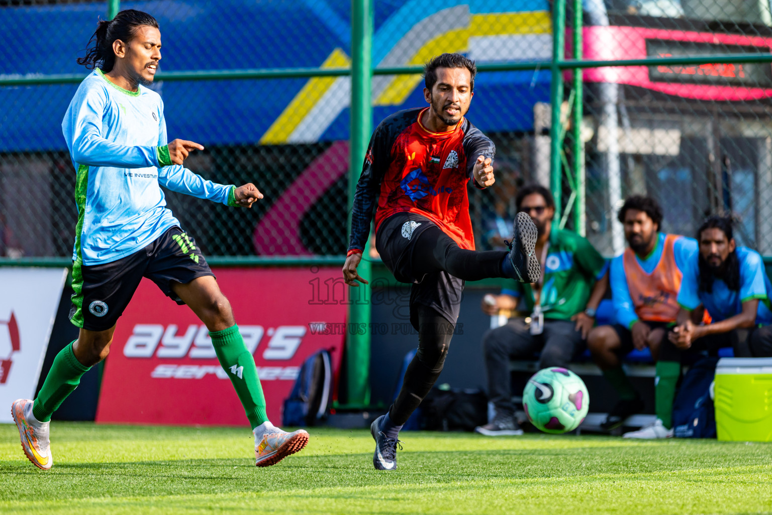 Baakee Sports Club vs BG Sports Club in Day 5 of BG Futsal Challenge 2024 was held on Saturday, 16th March 2024, in Male', Maldives Photos: Nausham Waheed / images.mv