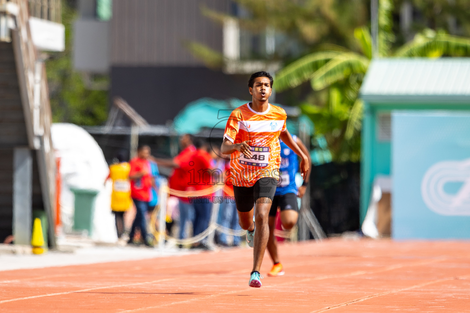 Day 2 of MWSC Interschool Athletics Championships 2024 held in Hulhumale Running Track, Hulhumale, Maldives on Sunday, 10th November 2024.
Photos by: Ismail Thoriq / Images.mv