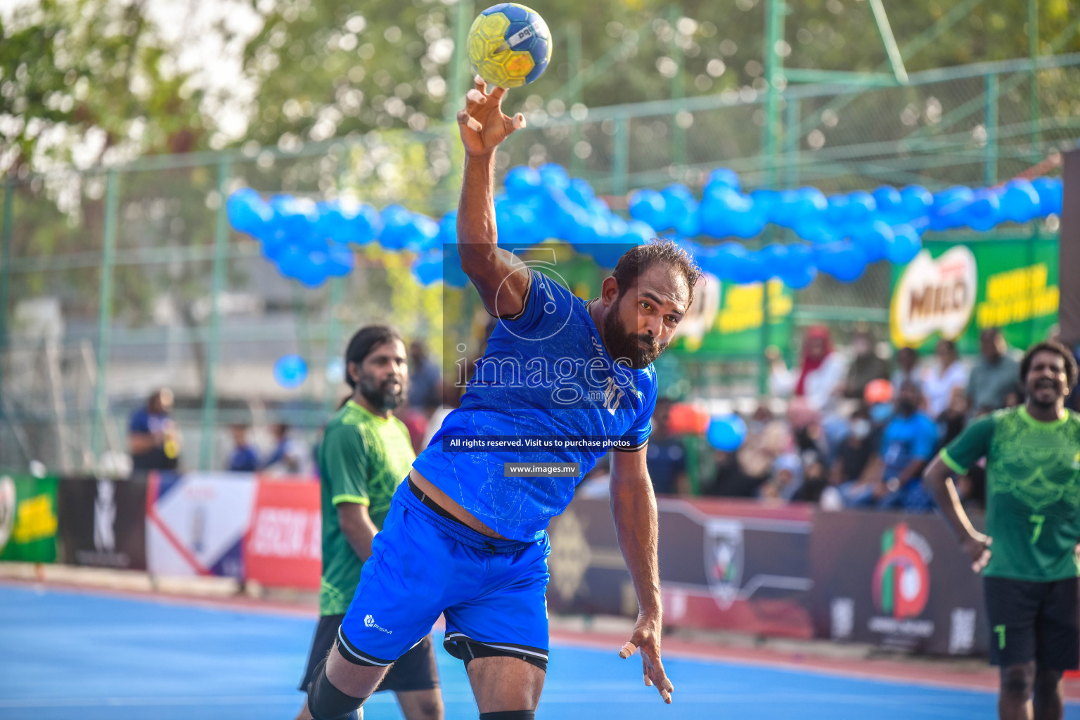 Day 11 of Milo 6th Inter Office Handball Tournament 2022 - Photos by Nausham Waheed