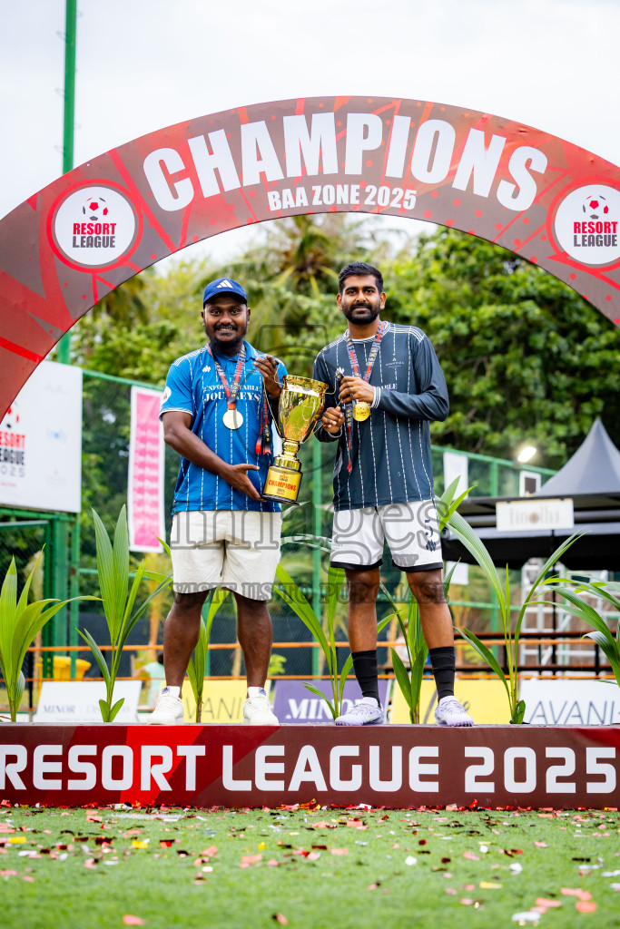 Anantara vs Finolhu in Final of Resort League 2025 (Baa Zone) was held on Friday, 18th July 2025 in Avani+ Fares Maldives Resort, Baa Atoll, Maldives. Photos: Nausham Waheed  / images.mv