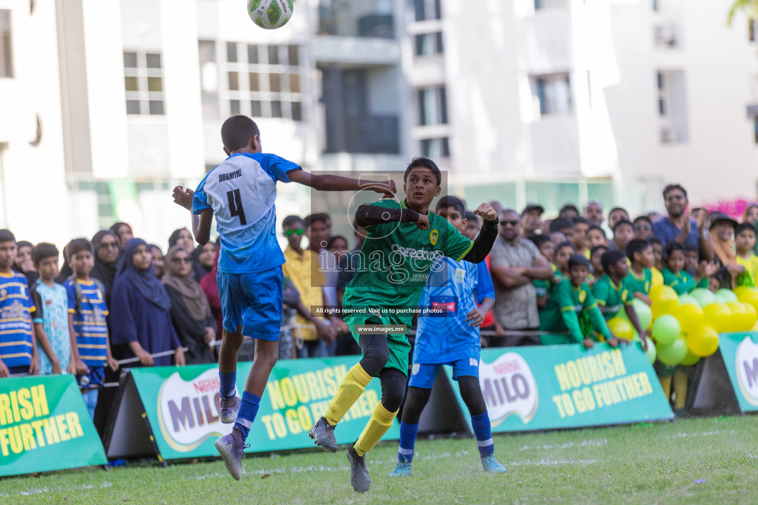 Day 2 of MILO Academy Championship 2023 (U12) was held in Henveiru Football Grounds, Male', Maldives, on Saturday, 19th August 2023. Photos: Shuu / images.mv