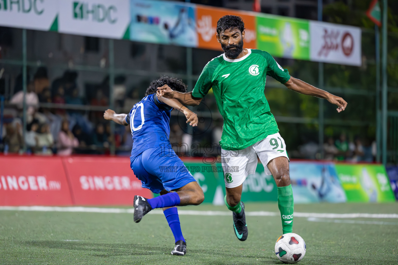 Club HDC vs Club Aasandha in Club Maldives Cup 2024 held in Rehendi Futsal Ground, Hulhumale', Maldives on Tuesday, 1st October 2024. Photos: Ismail Thoriq / images.mv