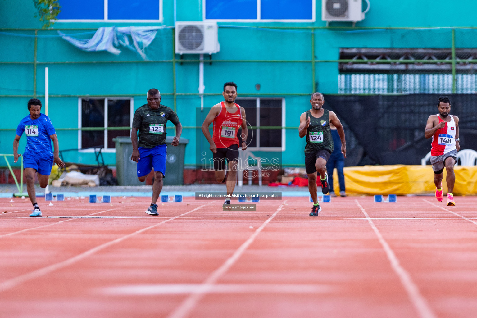 Day 1 of National Athletics Championship 2023 was held in Ekuveni Track at Male', Maldives on Thursday 23rd November 2023. Photos: Nausham Waheed / images.mv