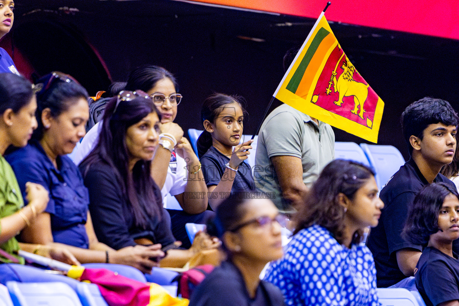 India vs SriLanka in Day 1 of Under 16 Woman's Asian Cup SABA Qualifiers 2025 was held in Social Center, Male', Maldives on 12th June 2025. Photos: Nausham Waheed / images.mv