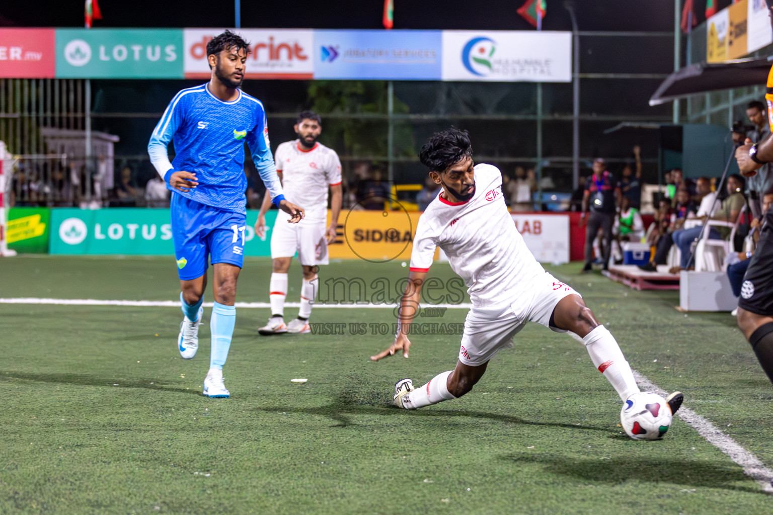 Club Fen vs Club Aasandha in Club Maldives Cup 2024 held in Rehendi Futsal Ground, Hulhumale', Maldives on Friday, 27th September 2024. 
Photos: Hassan Simah / images.mv