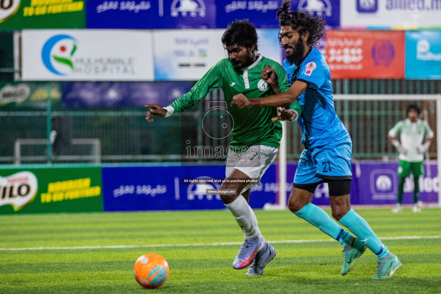 Team FSM vs Club HDC in the Quarter Finals of Club Maldives 2021 held at Hulhumale;, on 12th December 2021 Photos: Ismail Thoriq / images.mv