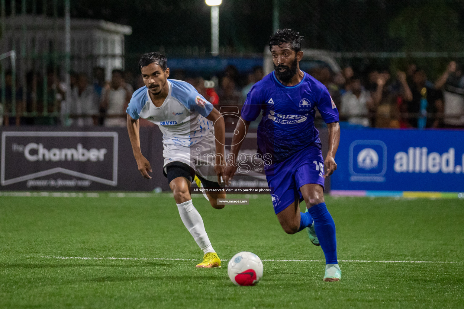 Team MTCC vs MIFCO RC in Club Maldives Cup 2022 was held in Hulhumale', Maldives on Thursday, 13th October 2022. Photos: Hassan Simah/ images.mv