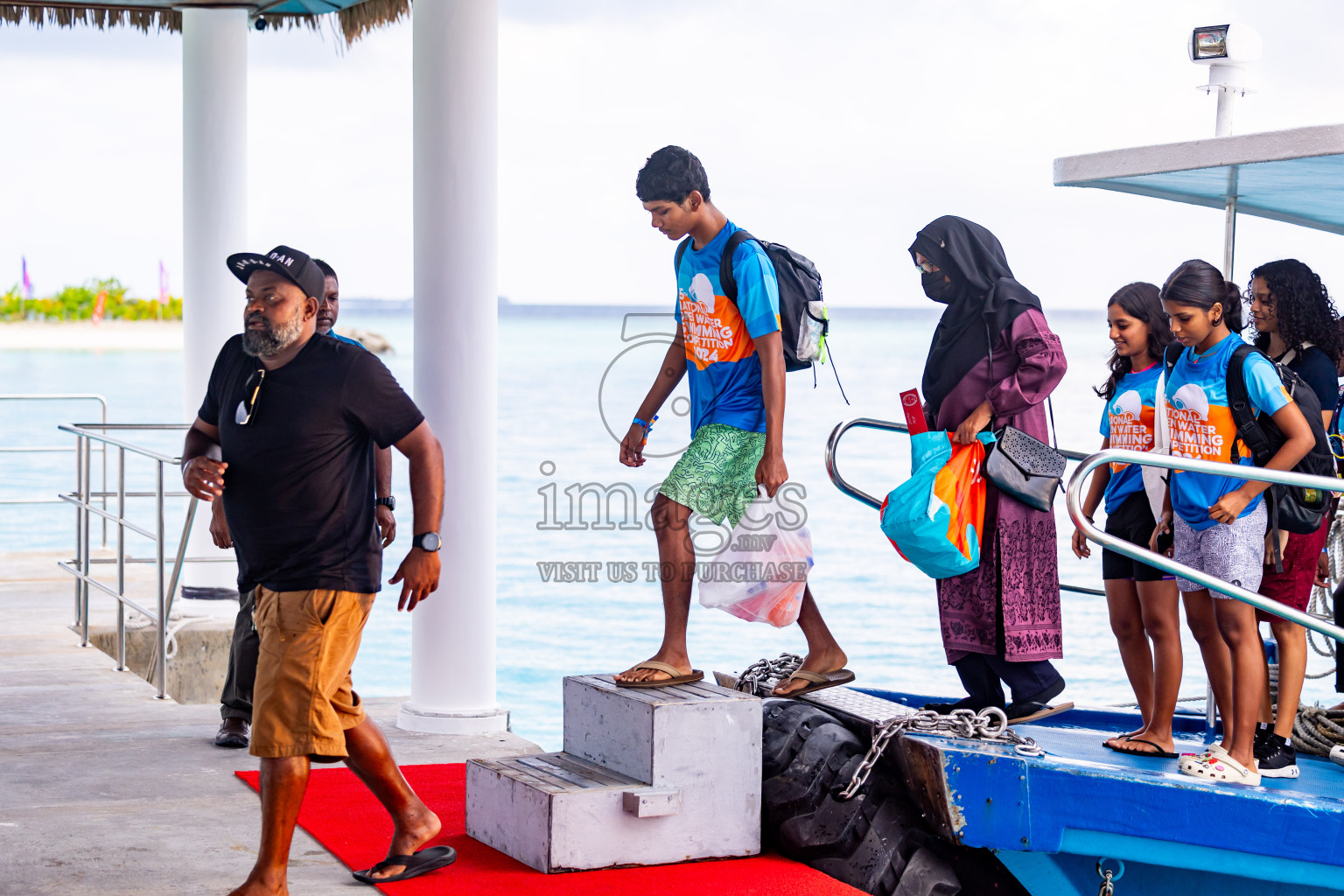 15th National Open Water Swimming Competition 2024 held in Kudagiri Picnic Island, Maldives on Saturday, 28th September 2024. Photos: Nausham Waheed / images.mv