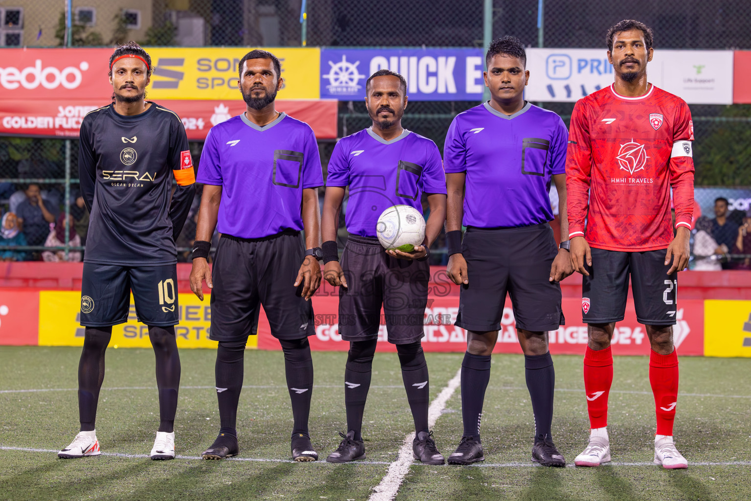 ADh Maamigili vs ADh Mahibadhoo on Day 36 of Golden Futsal Challenge 2024 was held on Wednesday, 21st February 2024, in Hulhumale', Maldives
Photos: Ismail Thoriq, / images.mv