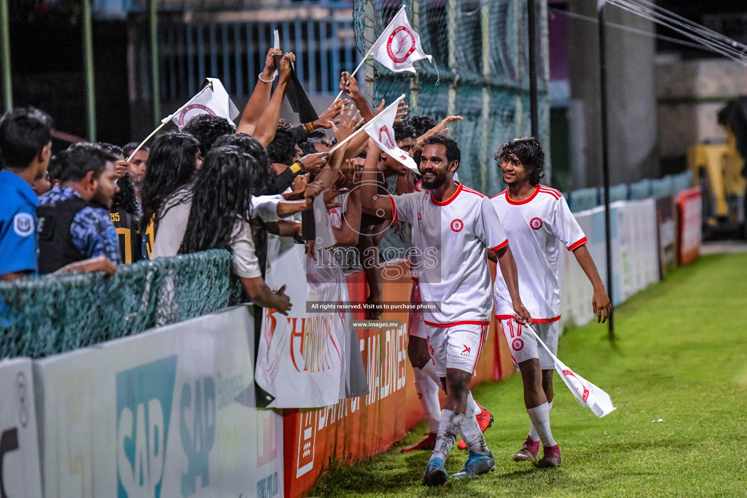 Buru Sports Club vs CLUB Teenage in the Final of 2nd Division 2022 on 17th Aug 2022, held in National Football Stadium, Male', Maldives Photos: Nausham Waheed / Images.mv