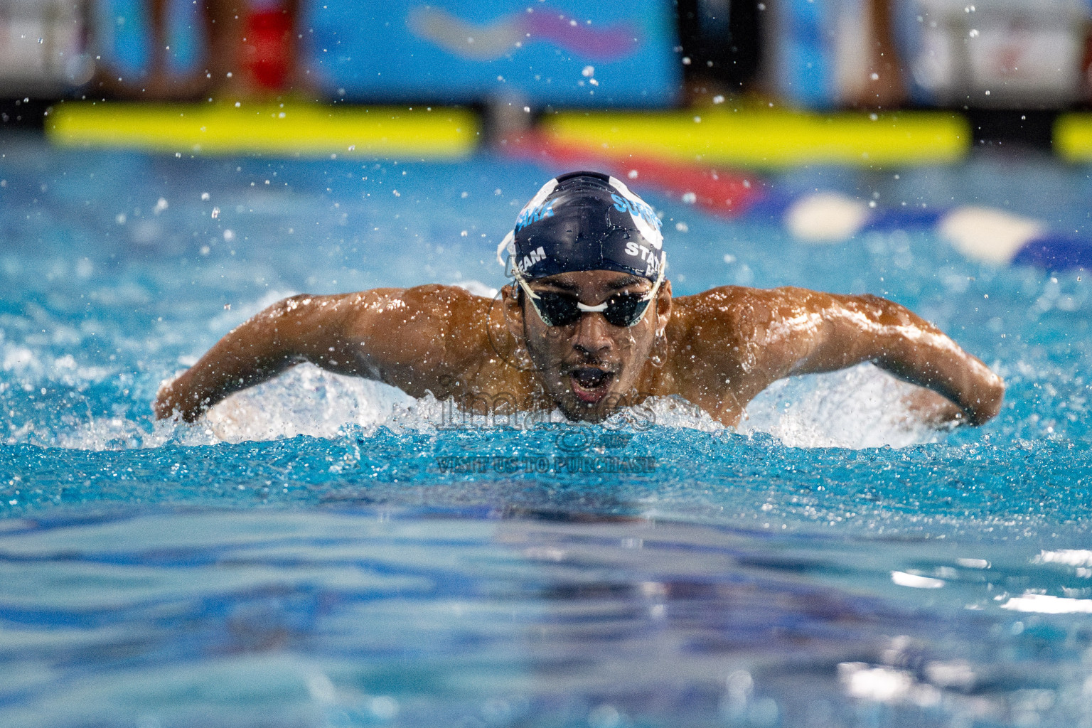 Day 5 of National Swimming Competition 2024 held in Hulhumale', Maldives on Tuesday, 17th December 2024. 
Photos: Hassan Simah / images.mv